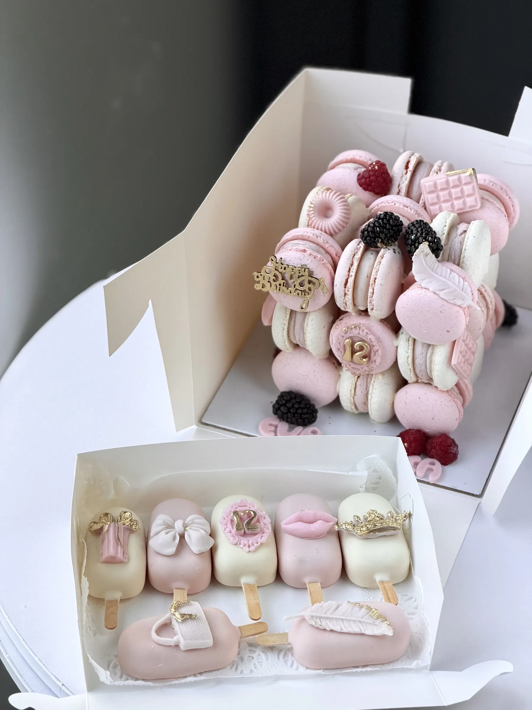 Macaron-tort